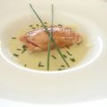 Salmón con Salsa de Puerros