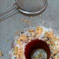 Bundt cake de turrón