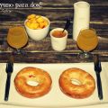 Desayuno en casa para dos