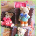 GALLETAS CON CHOCOLATE COLOREADO
