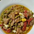 GUISANTES CON POLLO