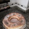 Roscón de hojaldre y nata