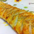 Trenza hojaldrada rellena