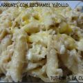 MACARRONES CON BECHAMEL Y POLLO