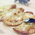 Empanadillas de morcilla, manzana y queso