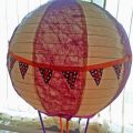 Lámpara globo aerostático para Martina