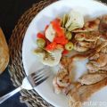 Chuletas de pavo marinadas y a la plancha