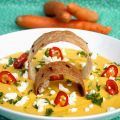 Sopa thai fría de zanahoria
