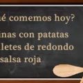 Qué comemos hoy? Vainas con patatas y filetes[...]