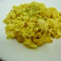 Arroz con rosada y calabacín