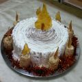 Tartas con velas dulces