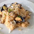 Arroz muy especial con mejillones y berberechos