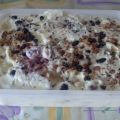Helado de oreo y cereales