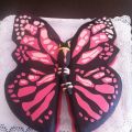 TARTA FONDANT MARIPOSA