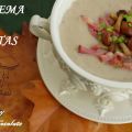Crema de setas  - Cream of mushroom soup