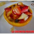 Macedonia de Naranjas y Frutas con licor