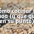 Cómo Cocinar la Quinoa (y que Quede en su Punto)