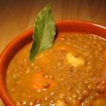 Lentejas con calabaza