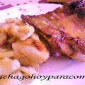 Costillas Asadas con miel y mostaza