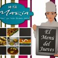 La Mari cocinillas: El menú de los jueves