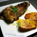 Costillar al horno con patatas