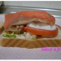 Sandwich semi-vegetal de Alicia