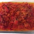 Pimientos rojos para guarnición