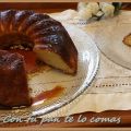 PASTEL DE REQUESÓN, YOGUR Y PLÁTANOS
