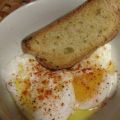 Huevos escalfados