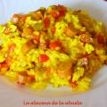 ARROZ CON SALCHICHAS Y CHORIZO