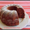 Bizcocho de plátano y chocolate