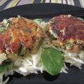 Tortitas de setas y espinacas