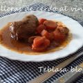 CARRILLERAS DE CERDO AL VINO TINTO