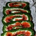 BRAZO DE GITANO DE ESPINACAS Y SALMÓN