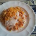 Bacalao con almendras y cuscus de coliflor