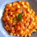 Garbanzos con calabaza.