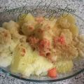 Coliflor con patatas y zanahorias con bechamel[...]