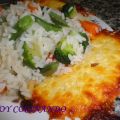 ARROZ CON AJO Y QUESO