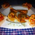 CUADRITOS DE FAJITAS DE POLLO