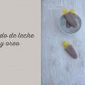 Helado de leche y oreo