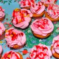 Minicupcakes completos de fresa (sin lactosa),[...]