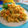 Cuscús de garbanzos con verduras