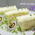 Pastel de galletas y coco