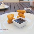 QUESITOS REBOZADOS CON SALSA DE ARANDANOS