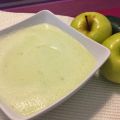 Crema de pepino y manzana