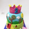 Tarta Peppa Pig para Paula