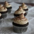 Cupcakes de chocolate y dulce de leche