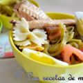 Ensalada con caballas de Andalucía