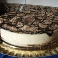 TARTA DE CHOCOLATE BLANCO Y GALLETAS