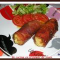 Rollitos de pollo con jamón